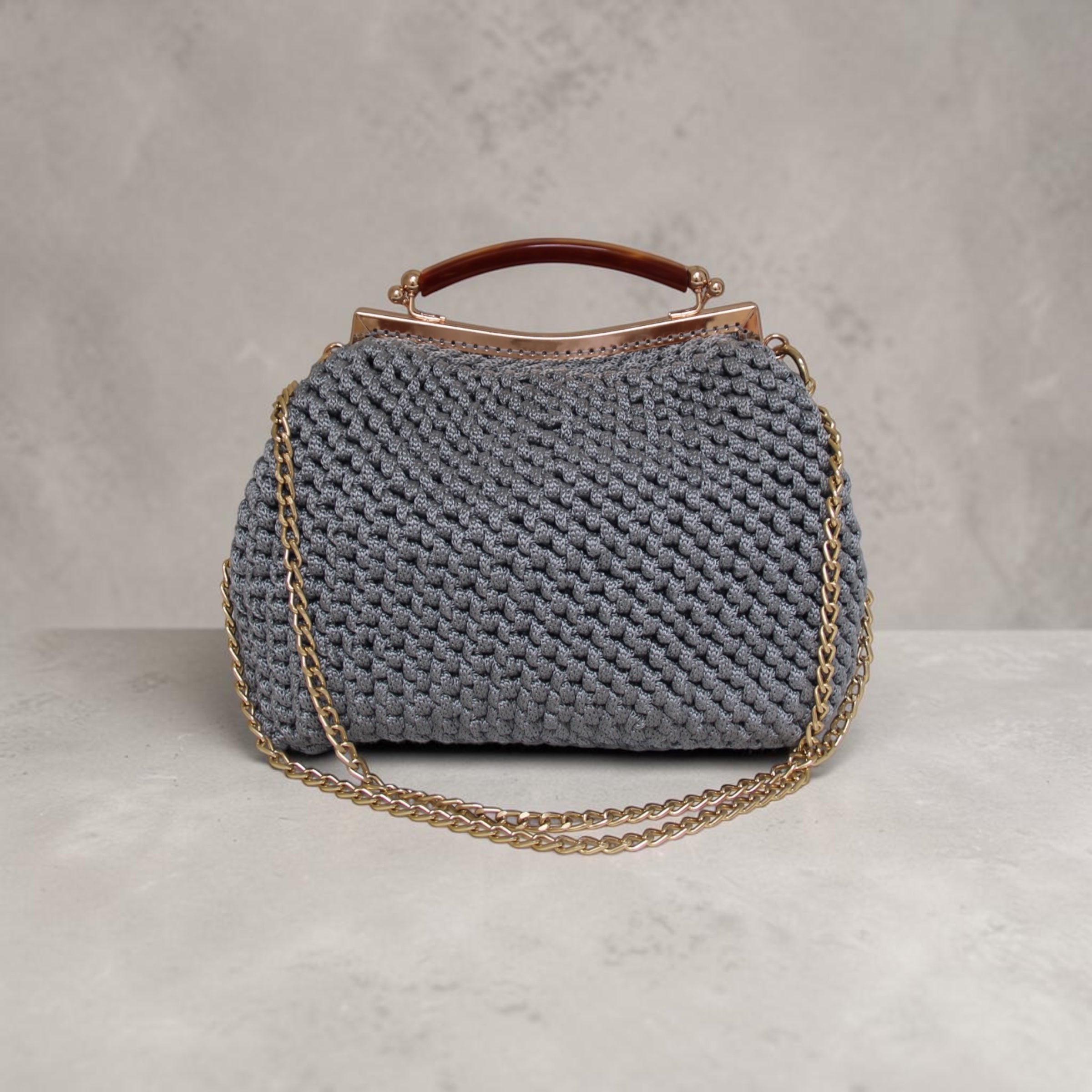 Bolsa Mônaco | Cinza