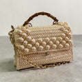 Bolsa Aurora Bambu | Amarelo Manteiga