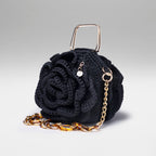 Bolsa Flora- Preta