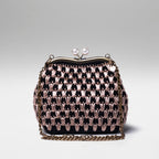 Bolsa Dama- Nude com Preto