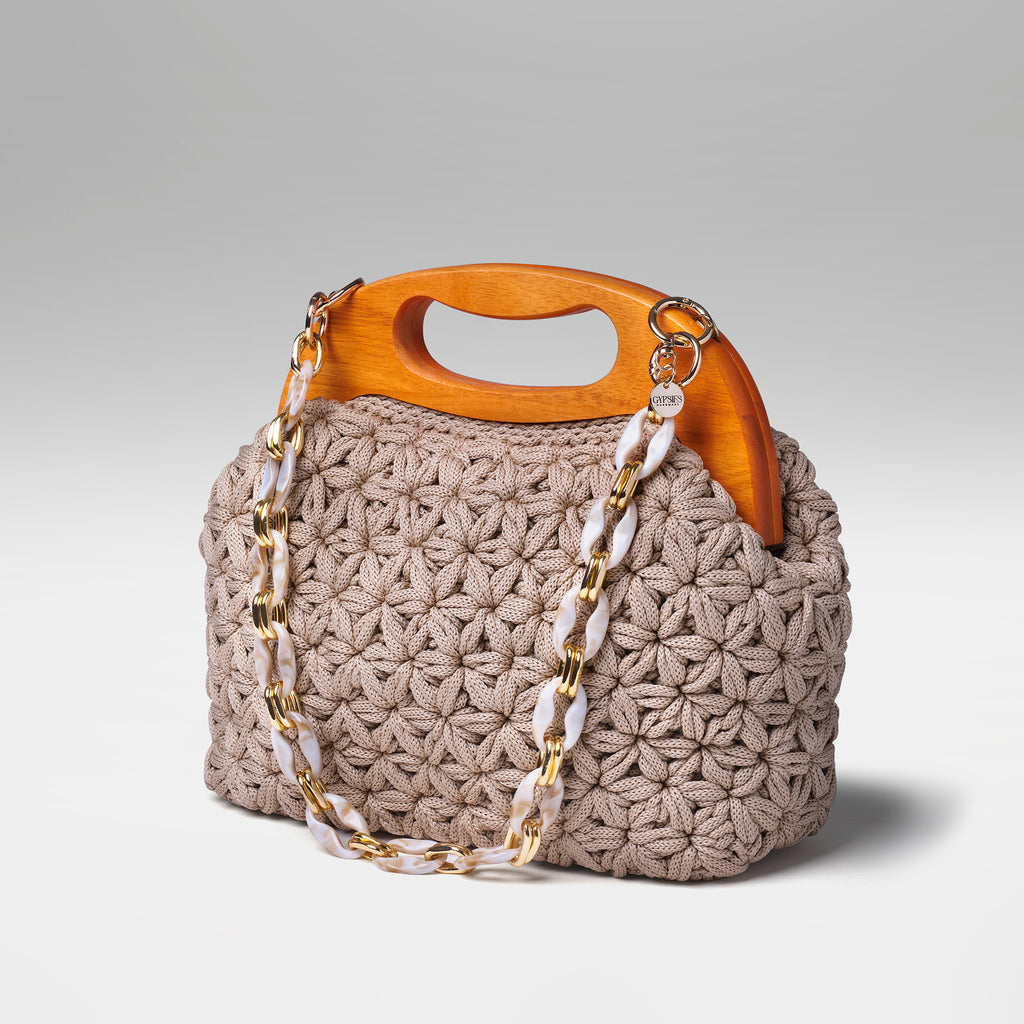 Bolsa Flor Anis | Amêndoa